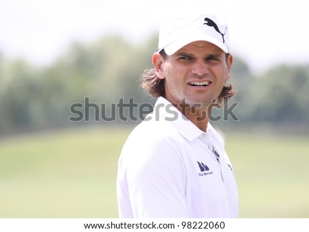 GOLF NATIONAL COURSE, FRANCE - JULY 01 : Joan Edfors (SWE) at The French Open, European Tour, July 01, 2011, at  The Golf National, Albatros course, France.