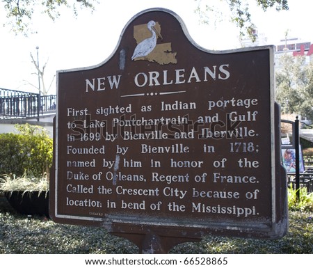 Historical Information in New Orleans