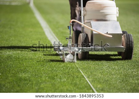 Similar – Image, Stock Photo shadow man Football pitch