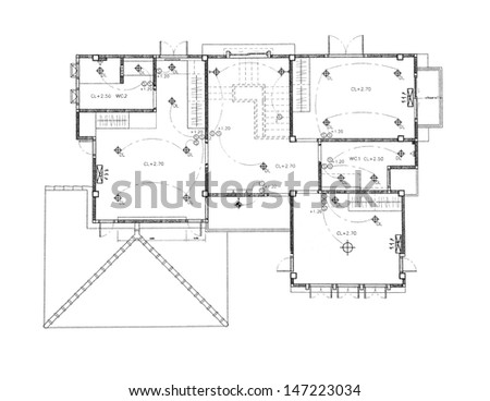 House plan - Ceiling and Lighting plan