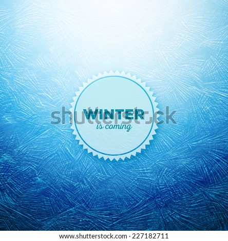 Similar – Image, Stock Photo Blue Frosty Glass Ice Background, Natural Beautiful Snowflakes Frost Ice Pattern. Winter Xmas Christmas Abstract Backdrop, Background Or Texture