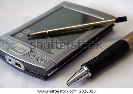 PDA, stylus pen, and pen