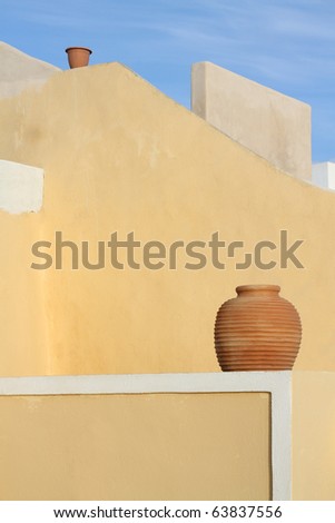 Traditional Greek vase on Kos, Greece