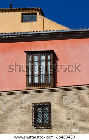 Colorful Spanish house