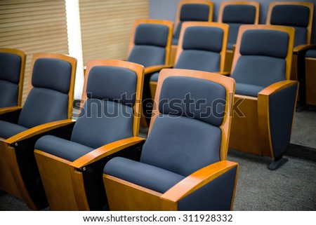 Meeting chair in office