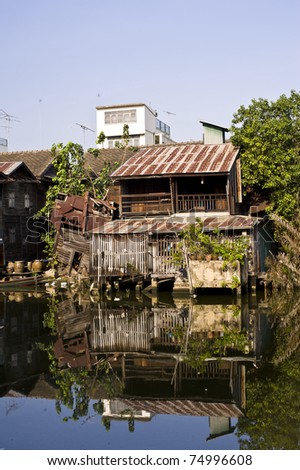 old house near the river