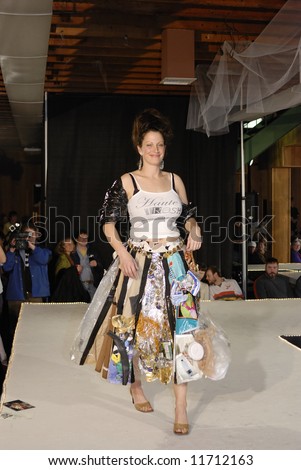 Recycled Art & Fashion Show VI Honoring our Waste  at New York Fashion  Academy