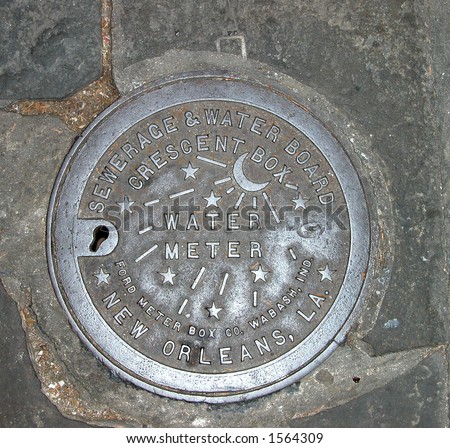 New Orleans Water Meter Cover