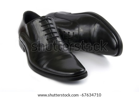 Black Leather Shoes Stock Photo 67634710 : Shutterstock