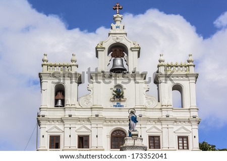Our Lady of Immaculate Conception Church Ã¢Â?Â? one of the oldest churches in Goa, which existed from year 1540. Panjim (Panaji) - capital of Indian state of Goa and headquarters of North Goa district.