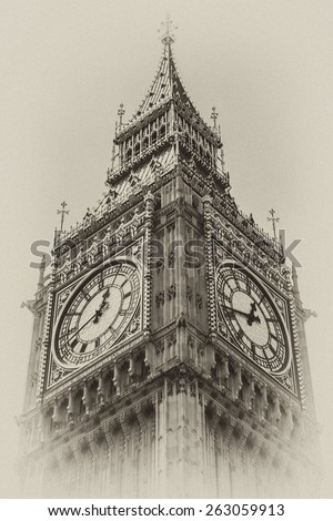 London landmark advertising banner big ben clock tower sketch elegant  classic design Vectors graphic art designs in editable ai eps svg cdr  format free and easy download unlimit id6923377
