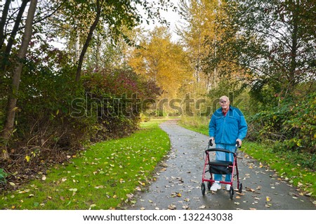 Similar – Foto Bild Eingeschränkte Mobilität