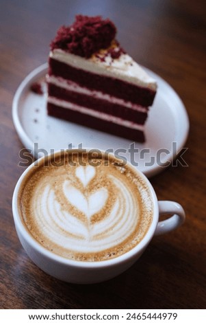 Similar – Foto Bild Kaffee und Kuchen