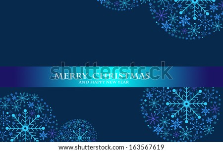 Merry Christmas Template. Christmas Concept Stock Photo 163567619