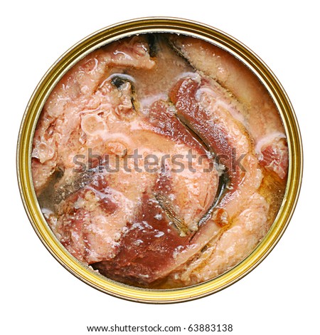 Tuna canned food
