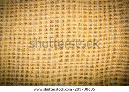 sackcloth textured background design your text inside.
