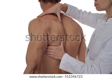 Similar – Foto Bild Männliche Therapeut tun Massage für Patienten