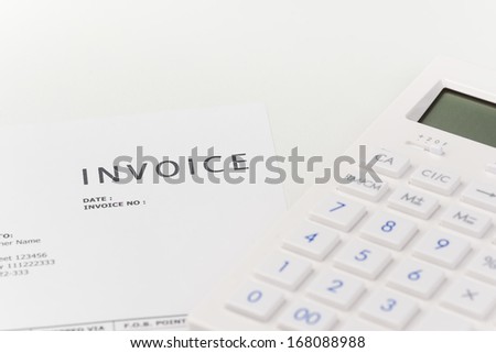 Invoice and Calculators