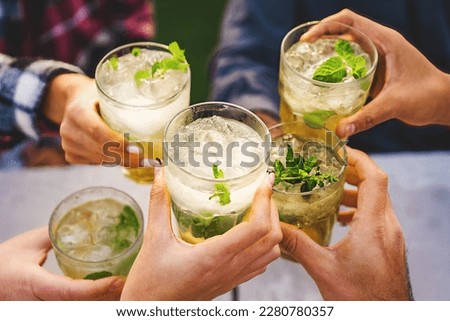 Image, Stock Photo cocktail Cocktail outdoor