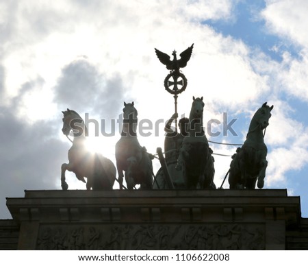 Similar – Foto Bild 4 gewinnt Tor Gebäude