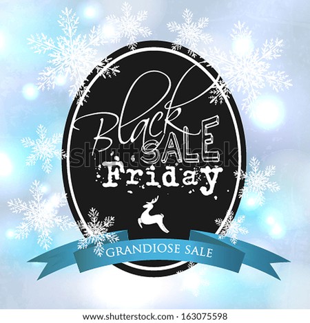 Black Friday Calligraphic Designs. Poster Sale.Typography. Vector illustration.