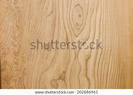 Plate of beautiful cedar wood