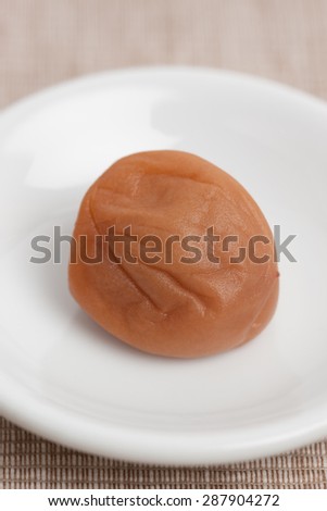 Dried plum