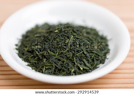 Green tea of Japan