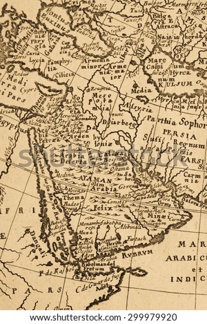 Old maps Arabian Peninsula