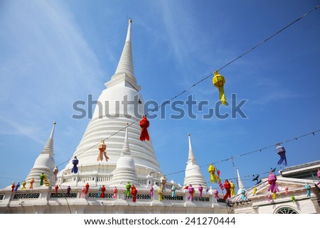 White Pagoda at Wat Prayoon in Bangkok, Cultural Heritage Conservation Award of Excellence by Unesco