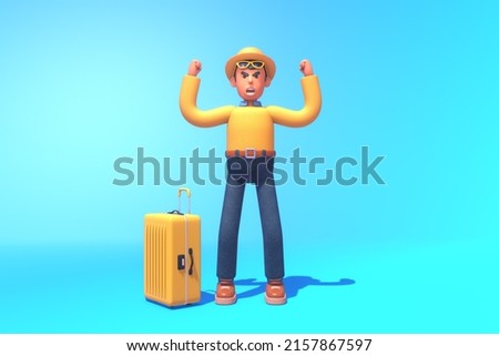 Similar – Image, Stock Photo angry Caucasian Sunglasses
