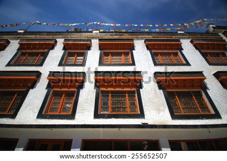 Buddhist monastry in the Indian state of Jammu and Kashmir