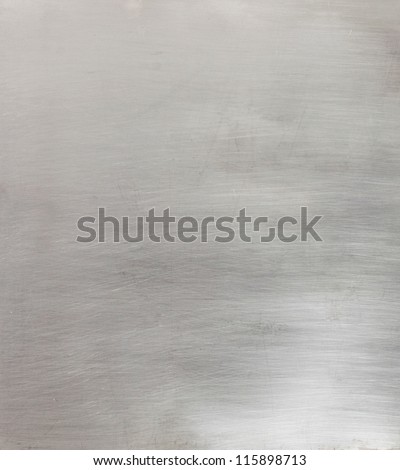 Brushed metal surface background