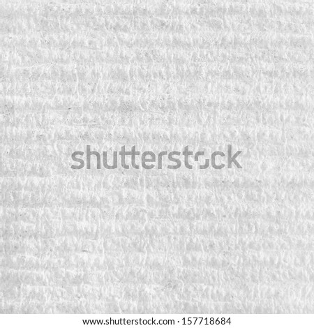 Industrial made white paper surface