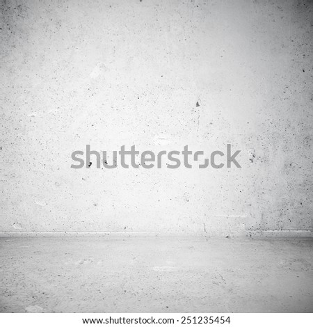 Blank stucco texture of industrial room