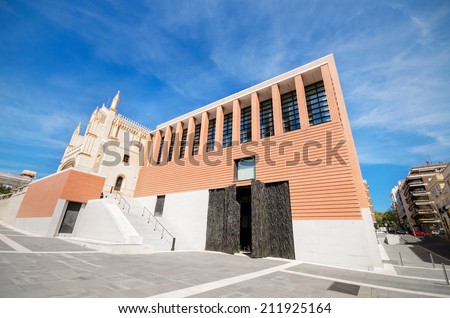 MADRID, SPAIN - MAY 4: New building of the prado museum in Madrid on may 4, 2013. This complex was built to accommodate the expansion of the works exhibited in .