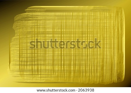 Abstract background design of a golden etching texture