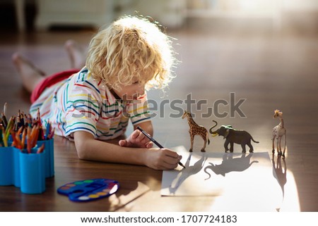 Similar – Image, Stock Photo shadow drawing Shadow