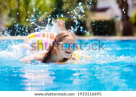 Similar – Image, Stock Photo Fun bathing in the sea