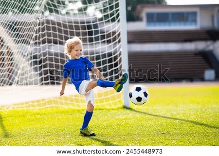 Image, Stock Photo capitano soccer Sports