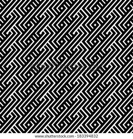 An elegant black and white pattern