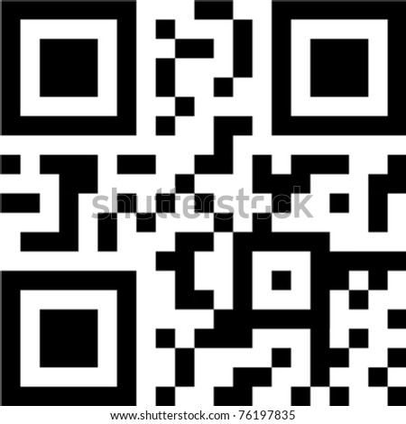 Qr And Bbm Code Eps10 Stock Vector Illustration 76197835 : Shutterstock