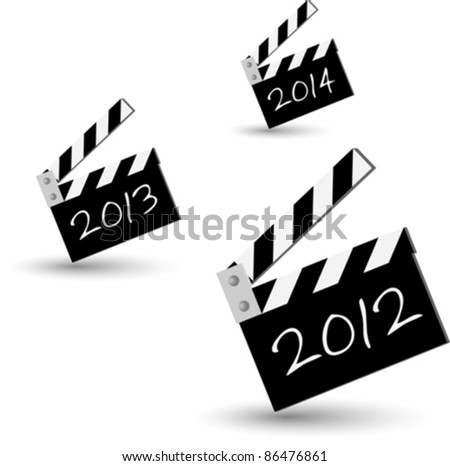 blackboard series for new 2012 year eps10