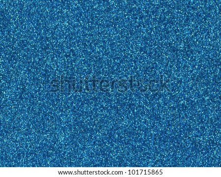 Turquoise blue color glitter texture background.