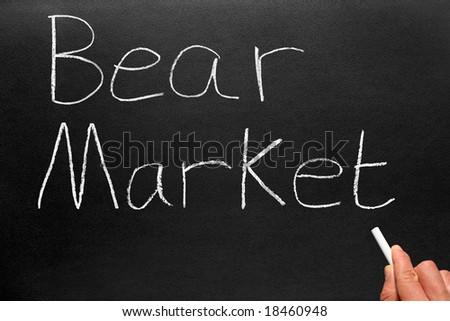 Writing the stock market phrase \