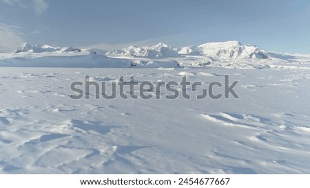 Similar – Image, Stock Photo Snow landscape