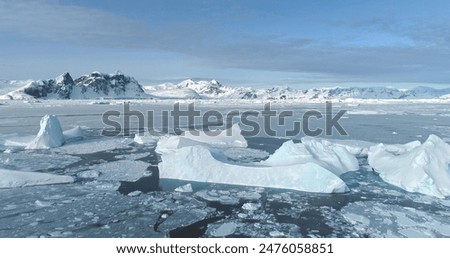 Similar – Image, Stock Photo Ice floes