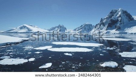 Image, Stock Photo Ice floes