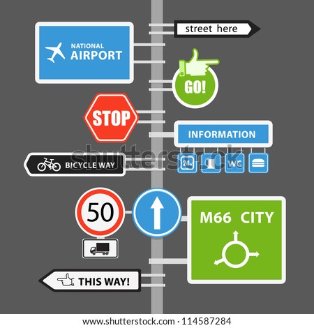 Similar – Image, Stock Photo Stop. Indicates the sign. In addition, below it : Continue driving only on the instructions of the control post.