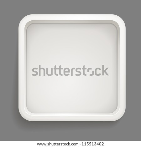 Abstract background of grey box. Template for a text